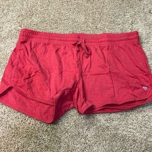 Colosseum Red Running Shorts Size XXL